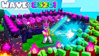 I Built The ULTIMATE Wave 520+ BASE LAYOUT In Roblox Build a base RNG... screenshot 5