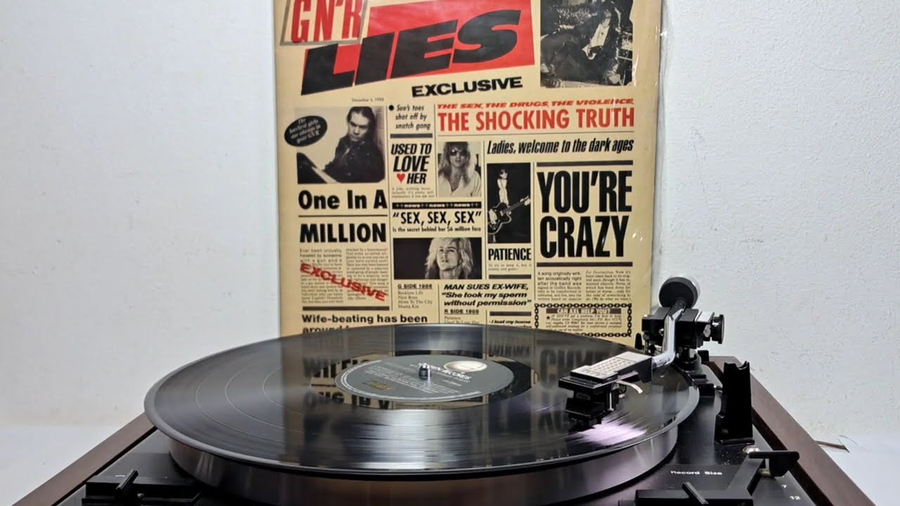 Lp Guns N' Roses 1989 - YouTube