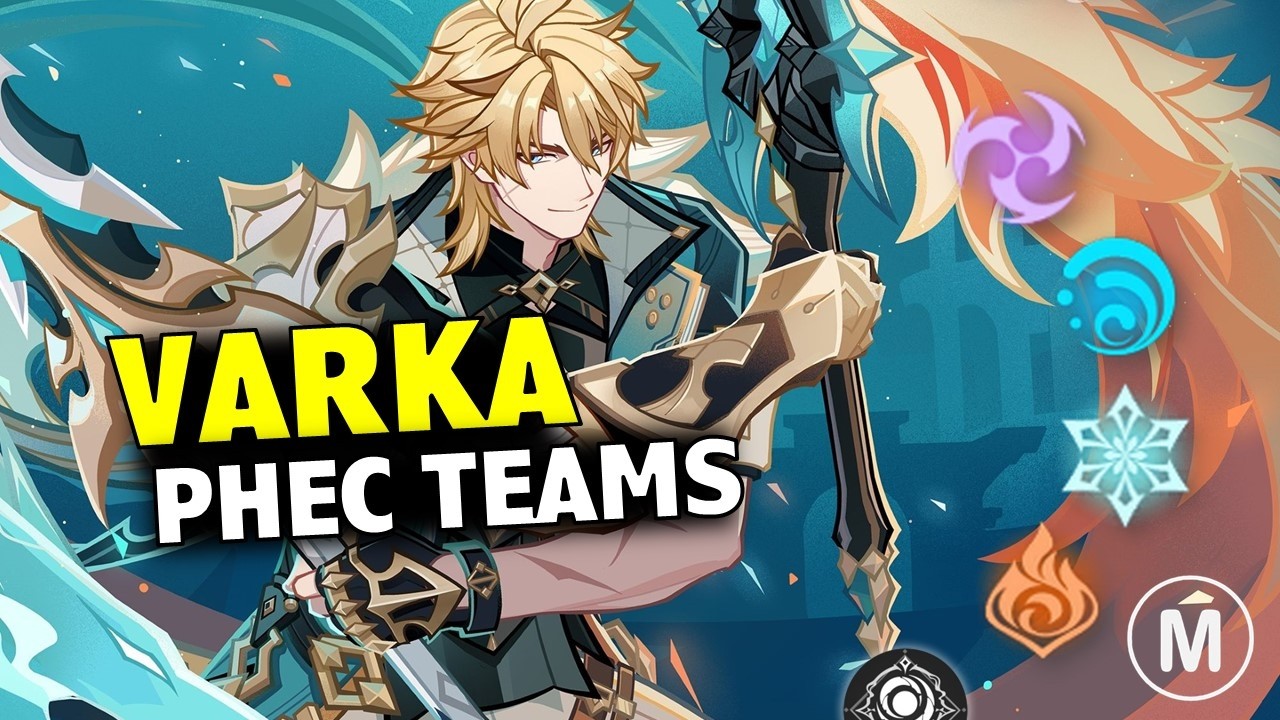 How versatile is Varka C2 ? Pyro Hydro Electro Cryo.. DPS Comparison - Luna V Genshin Impact