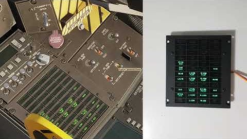 A10 Warthog Caution Panel DCS