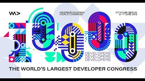 We are Developers - World Congress Berlin Day 1