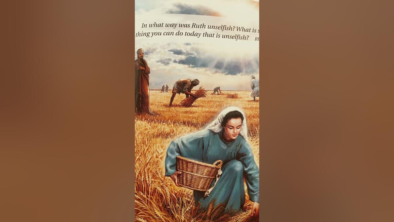Unselfish ruth read aloud bible story for kids family time bible in