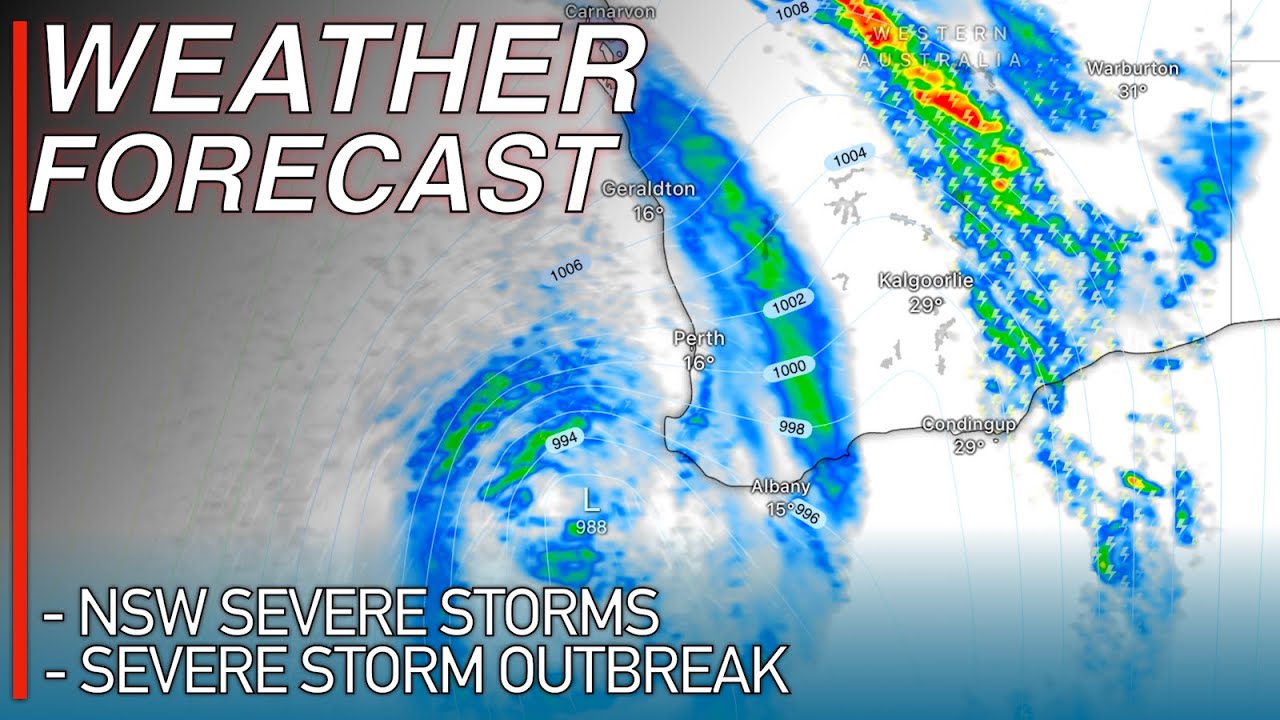 Severe Thunderstorms and Heavy Rainfall Forecast for New South Wales ...