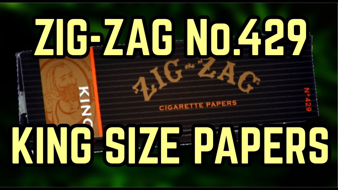4K ZIG-ZAG No.429 KING SIZE PAPERS