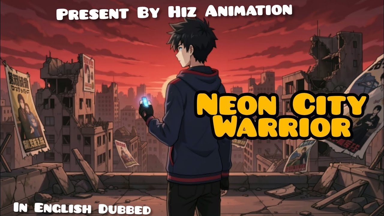 "Neon City Warrior" New Anime Story Present By Hiz Animation 