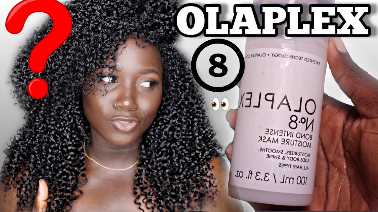 I TRIED THE NEW OLAPLEX No.8 Moisture Mask!! And it did THIS to my NATURAL HAIR!