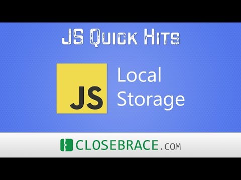 JS Quick Hits 70 - Local Storage