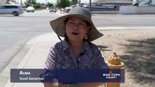 Heat Rescue:  Good Samaritans Save Elderly Citizen