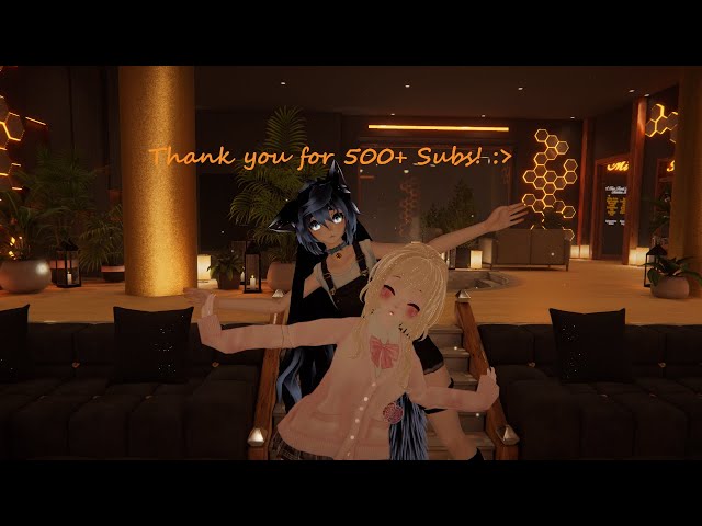 [ASMR-VRC] 500+ Subs thank you! (Ear Blowing, Different Trigger Sounds, Hand Movements) - No talking