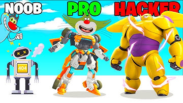 NOOB vs PRO vs HACKER | In Crazy Merge | With Oggy And Jack | Rock Indian Gamer