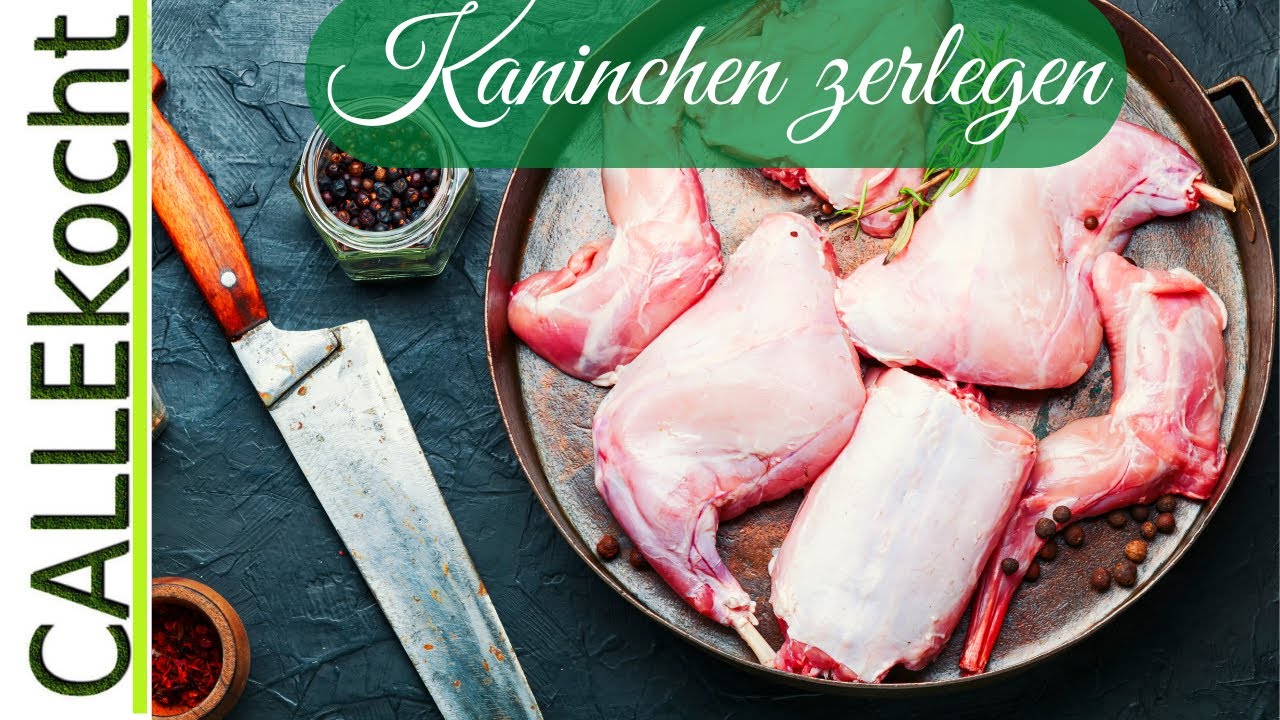 Ganzes Kaninchen zerlegen. Schritt für Schritt Anleitung. How to!