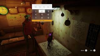 Stray - Chapter 6 The Slums Part 2 Time Will Tell Puzzle: 2511 Code Four Clocks Second Hands PS5
