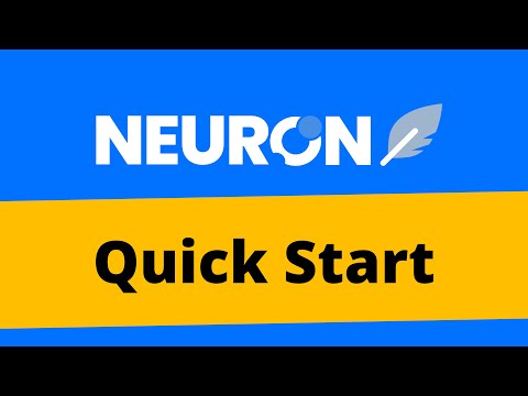 NeuronWriter official product demo video