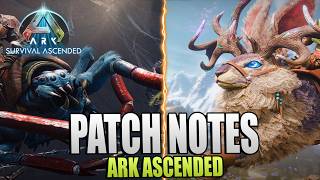 ARK Ascended Update | 1 Neuen und eine Überarbeitung | Alle Patch Notes & Änderungen!