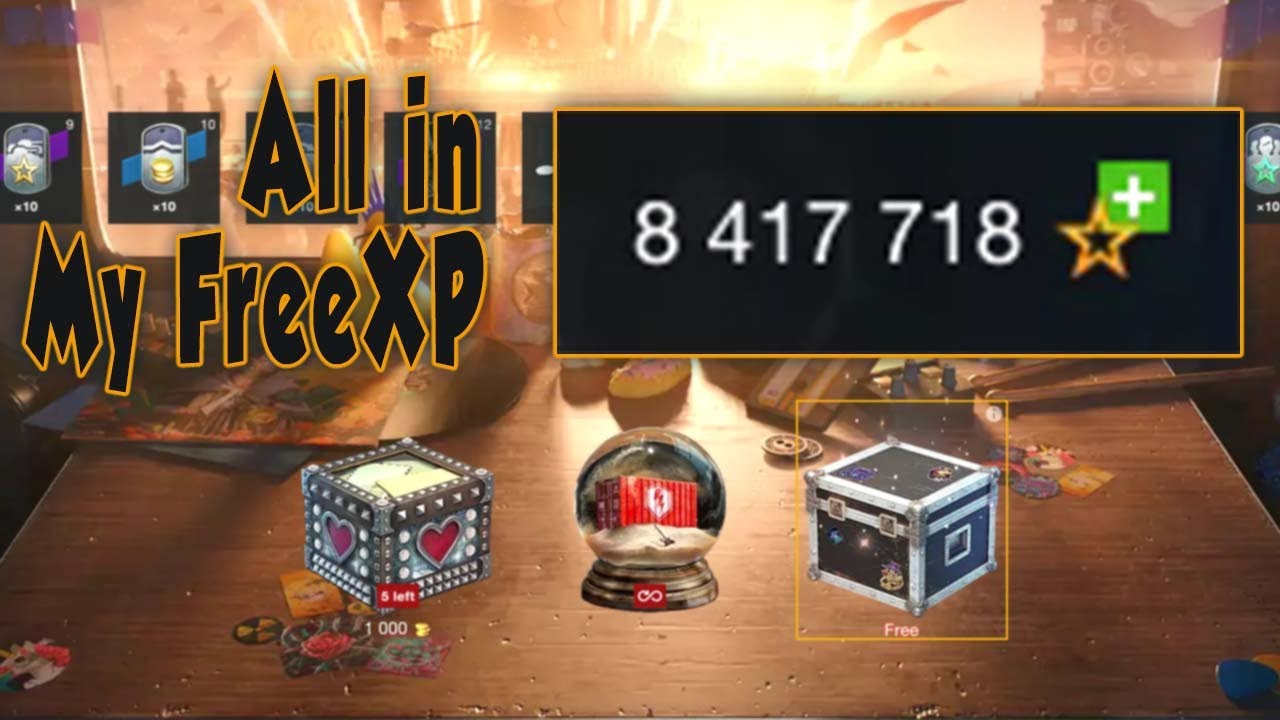 Sand GLobe Event | All in my 8 Million plus FreeXp | WoT Blitz 2024 ...