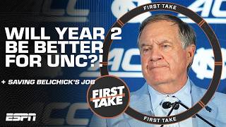 Bill Belichick’s UNC football team ‘LACKS talent!’ - Kevin Clark 😬 | First Take