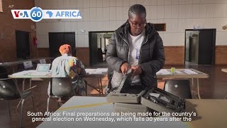 South Africa readies for Wednesday’s general election and more