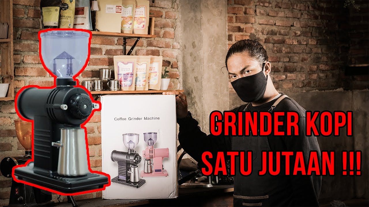 Grinder Espresso N520 Murah dan Kokoh. YouTube