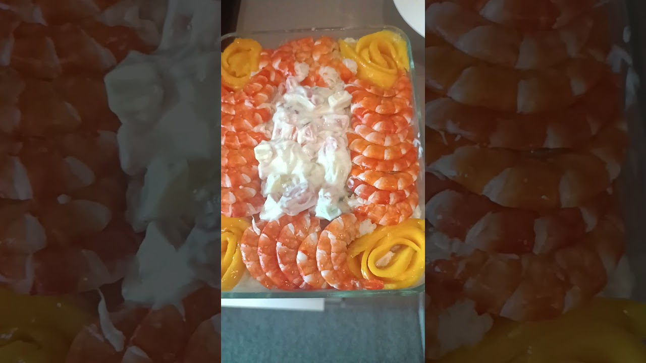 Fruit Salad with shrimp and Mango food Lover 