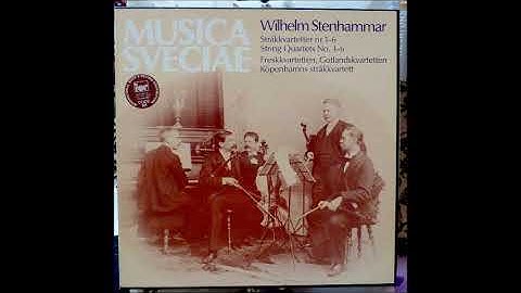 Wilhelm Stenhammar : String Quartet No. 5 in C major 