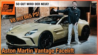 Aston Martin Vantage (2024) So GUT wird das Facelift mit 665 PS! Review | Test | V8 | Preis | POV