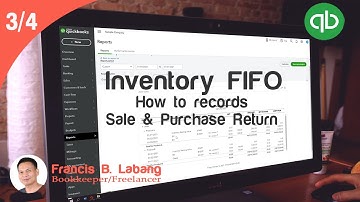 Quickbooks online Inventory Management   FIFO  purchase and sale return (3/4)