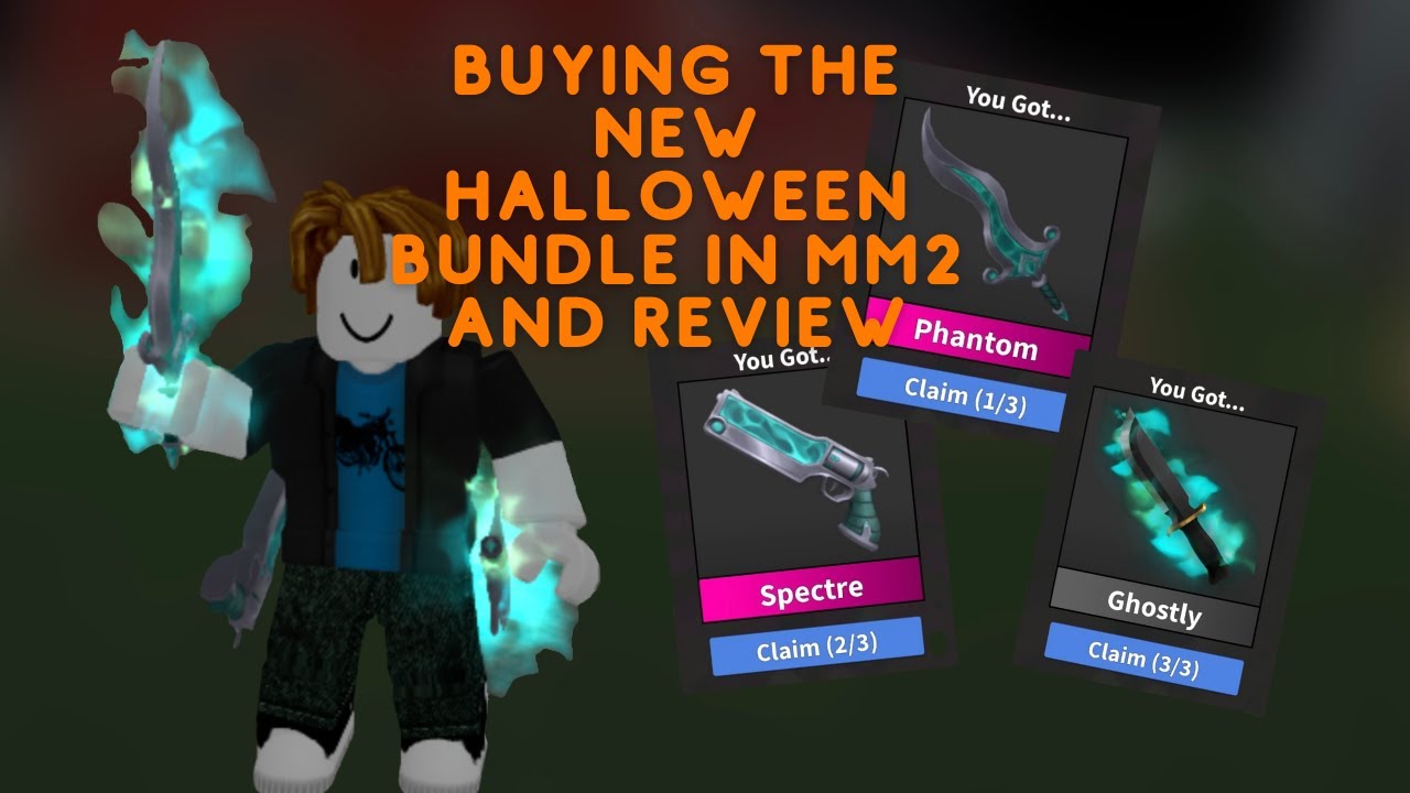 Ok Here are actual mm2 Halloween leaks Nik really re-skined a Phantom and  spectre gun bro really ran out of ideas looks like we gonna get another  crossbow or a axe im