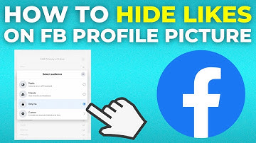 How To Hide Likes On Facebook Profile Picture (2025)
