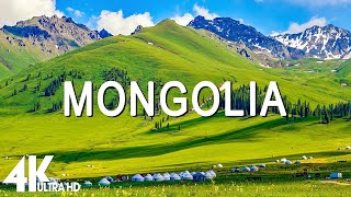 Mongolia 4K Nature Relaxation Film - Meditation Relaxing Music - Amazing Nature