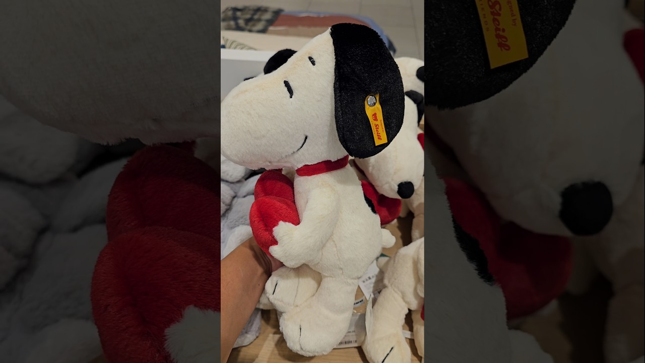 CUTE PLUSH - Snoopy Plush x Steiff