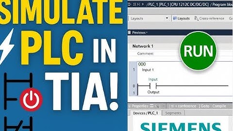 "How to Simulate a PLC Program in TIA Portal | Siemens PLC Simulation Step-by-Step"