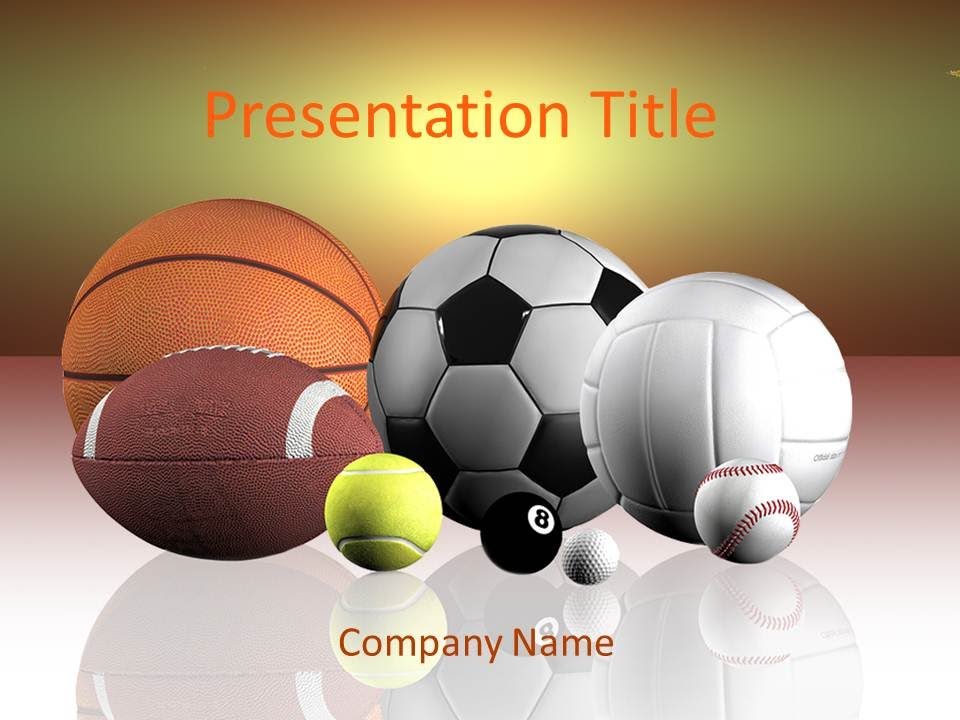 presentation of football