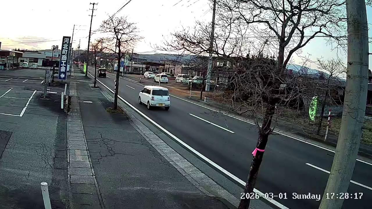 山形県西村山郡河北町谷地月山堂ライブカメラ Yamagata Nishimurayama Livecamera.world.cam