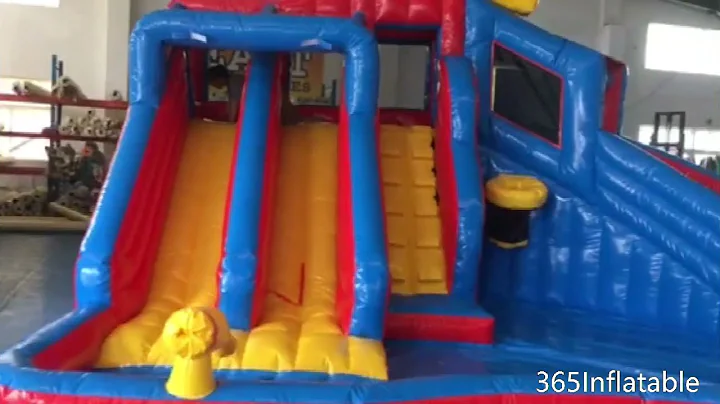 BIG FUN Inflatable Water Slide - BANZAI Adventure Club Water Slide!