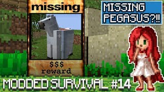 Losing Pegasus.. TWICE?!! [Over The Rainbow Modded Minecraft Ep 14]