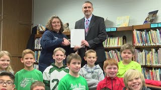 Poplar Grove school receives funding to continue unique community-wide reading program