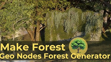 Make Forest - Geometry Nodes Forest Generator