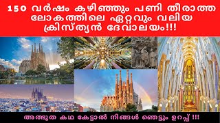 150 വർഷം കഴിഞ്ഞും പണി തീരാത്ത ലോകത്തിലെ ഏറ്റവും വലിയ ക്രിസ്ത്യൻ ദേവാലയം||La Sagrada Família Basílica screenshot 5