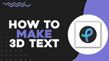 How To Make 3D Text In Pixlr (Quick Tutorial)
