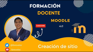 📚 Vídeo 1 ➡️ Crear un Aula Virtual en Moodle 4.0 👨‍🏫