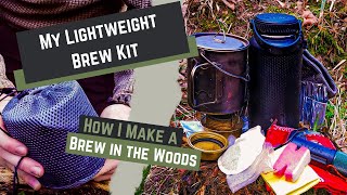 My Lightweight Brew Kit Trangia Alcohol Stove & Anium Pot