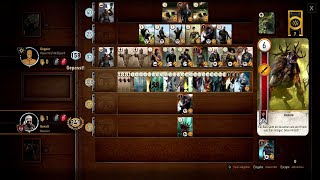 The Witcher 3: Gwent - High Score (Monsters) \/ 373 points match - 357 points round