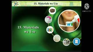 Std. 7th / Sub. Science / Chapter no. 15 / Materials we use