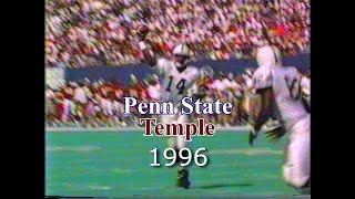 Penn State vs. Temple 1996 GAME STORY