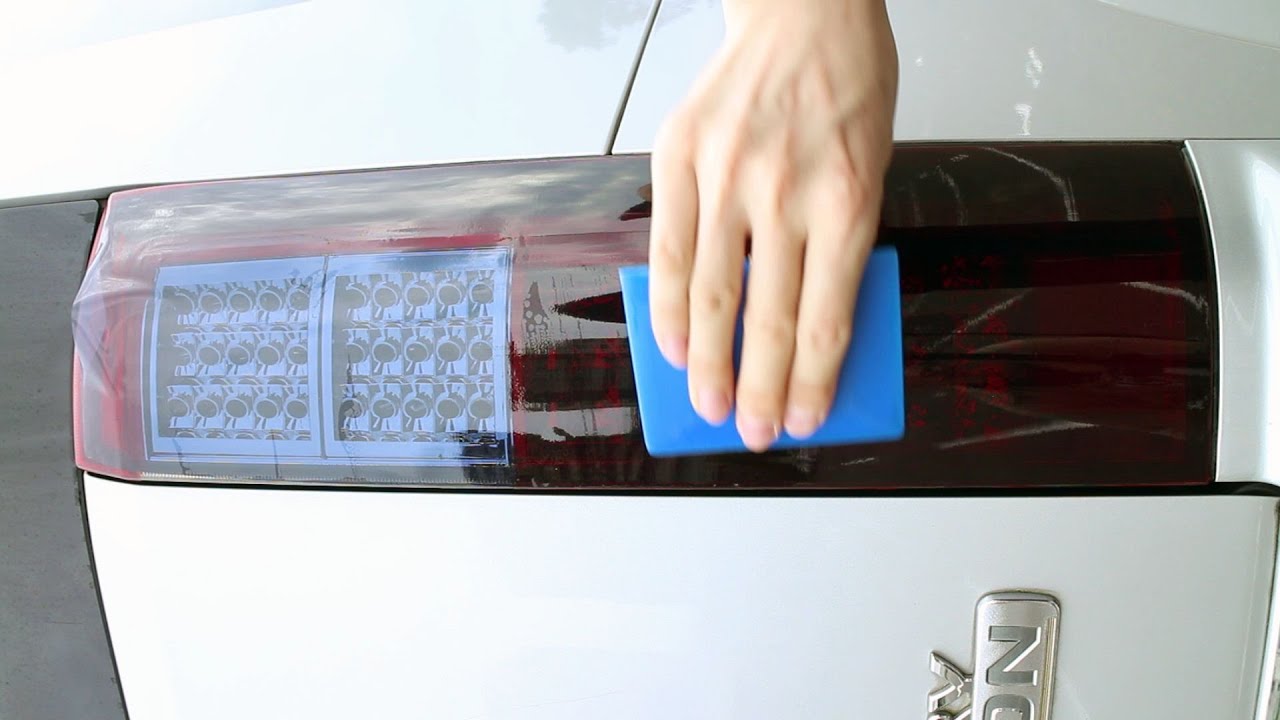 Tint+(ティントプラス)エブリイDA64Wテールランプ スモークフィルム