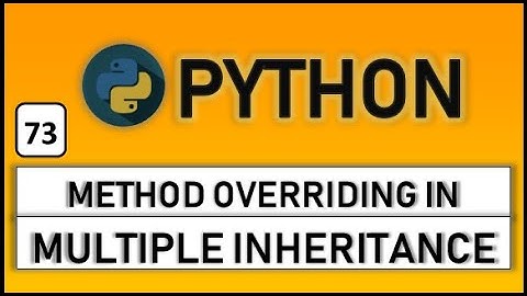Method overriding in multiple inheritance