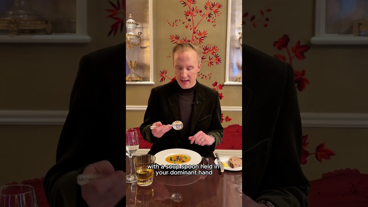 This is one of the only foods where you can tilt the plate! 