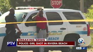Police: Underage girl shot in Riviera Beach, taken to hospital with non-life threatening injuries