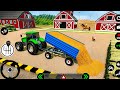 Modern Tractor Farming Driving Simulator 3D ⚡ New Tractor Games Simulator 🚧 Android Gameplay 🎮
