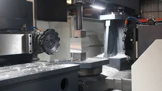 CNC duplex milling machine CNC twin head milling machine CNC mold making machine TH 1500NC